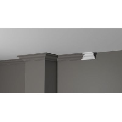 Карниз Decor-Dizayn DD21 полистирол высокой плотности