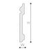 Плинтус NMC FO1 Wallstyl 120х15х2000 мм Плинтус NMC FO1 Wallstyl 120х15х2000 мм