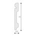 Плинтус NMC FL4 Wallstyl 150х20х2000 мм Плинтус NMC FL4 Wallstyl 150х20х2000 мм