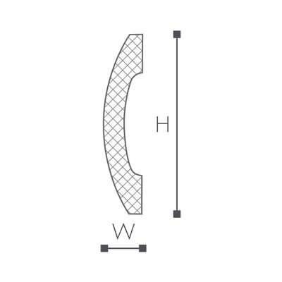 Молдинг NMC WD3 Wallstyl 70х15х2000 мм Молдинг NMC WD3 Wallstyl 70х15х2000 мм