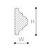 Молдинг NMC WO1 Wallstyl 40х20х2000 мм Молдинг NMC WO1 Wallstyl 40х20х2000 мм