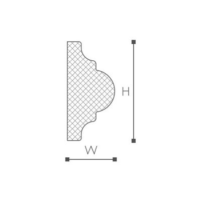 Молдинг NMC WL1 Wallstyl 40х20х2000 мм Молдинг NMC WL1 Wallstyl 40х20х2000 мм