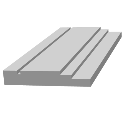Плинтус Ultrawood арт. Base 0006 (2440 x 120 x 20 мм.) из лдф