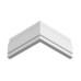 Плинтус Ultrawood арт. Base 0006 (2440 x 120 x 20 мм.) из лдф