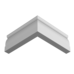 Плинтус Ultrawood арт. Base 0020 (2440 x 60 x 15 мм.) из лдф Плинтус Ultrawood арт. Base 0020 (2440 x 60 x 15 мм.) из лдф