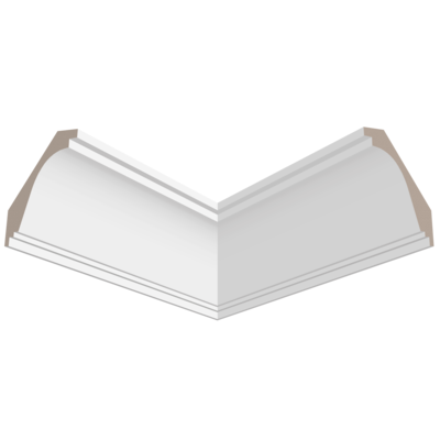 Карниз Ultrawood арт. CR 2335 (2440 х 114 х 75) из лдф Карниз Ultrawood арт. CR 2335 (2440 х 114 х 75) из лдф