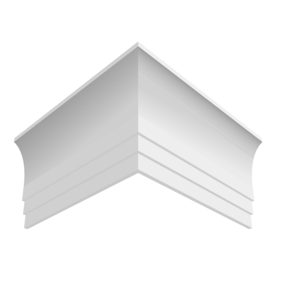 Карниз Ultrawood арт. CR 0026 (2440 х 87 х 25) из лдф Карниз Ultrawood арт. CR 0026 (2440 х 87 х 25) из лдф