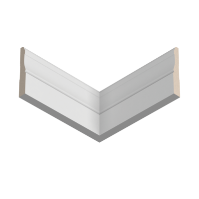 Плинтус Ultrawood арт. Base 0015 (2440 x 127 x 19 мм.) из лдф