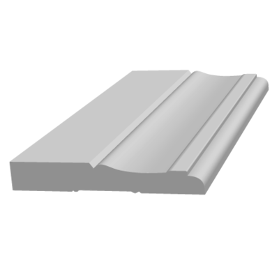 Плинтус Ultrawood арт. Base 0015 (2440 x 127 x 19 мм.) из лдф