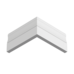 Плинтус Ultrawood арт. Base 0015 (2440 x 127 x 19 мм.) из лдф