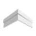 Наличник Ultrawood арт. N 0009 (2440 х 75 х 15) из лдф Наличник Ultrawood арт. N 0009 (2440 х 75 х 15) из лдф