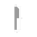 Наличник Ultrawood арт. N 0009 (2440 х 75 х 15) из лдф Наличник Ultrawood арт. N 0009 (2440 х 75 х 15) из лдф