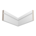 Плинтус Ultrawood арт. Base 1015L (2440 x 100 x 15 мм.) из лдф Плинтус Ultrawood арт. Base 1015L (2440 x 100 x 15 мм.) из лдф
