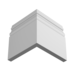 Плинтус Ultrawood арт. Base 5272 (2440 x 160 x 15 мм.) из лдф