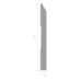 Плинтус Ultrawood арт. Base 0008 (2440 x 134 x 12 мм.) из лдф