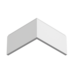 Плинтус Ultrawood арт. Base 0008 (2440 x 134 x 12 мм.) из лдф