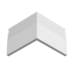 Плинтус Ultrawood арт. Base 5074 (2440 x 184 x 15 мм.) из лдф
