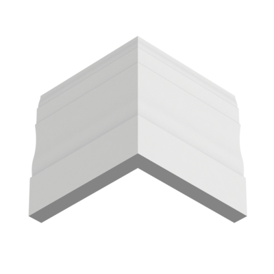 Плинтус Ultrawood арт. Base 0003 (2440 x 134 x 15 мм.) из лдф