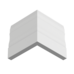 Плинтус Ultrawood арт. Base 0003 (2440 x 134 x 15 мм.) из лдф