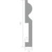 Плинтус Ultrawood арт. Base 0018 (2000 x 98 x 16 мм.) из лдф