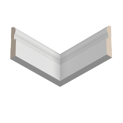Плинтус Ultrawood арт. Base 0010 (2440 x 127 x 25 мм.) из лдф Плинтус Ultrawood арт. Base 0010 (2440 x 127 x 25 мм.) из лдф