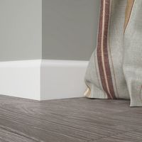 Плинтус Ultrawood арт. Base 0001 (2440 x 83 x 12 мм.) Плинтус Ultrawood арт. Base 0001 (2440 x 83 x 12 мм.)