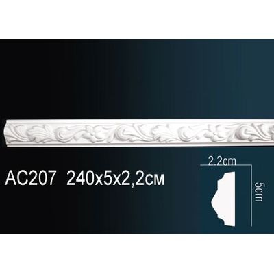 Молдинг из полиуретана гибкий AC207F Перфект Молдинг из полиуретана гибкий AC207F Перфект