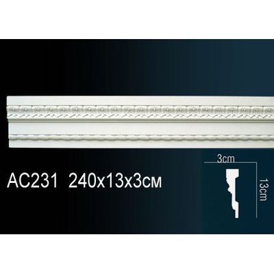 Молдинг из полиуретана Перфект AC231 Молдинг из полиуретана Перфект AC231