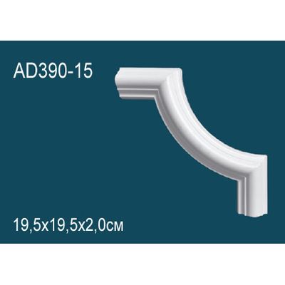 Угловой элемент AD390-15 Перфект полиуретан