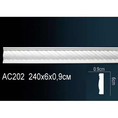 Молдинг из полиуретана гибкий AC202F Перфект Молдинг из полиуретана гибкий AC202F Перфект