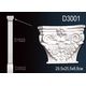 Пилястра D3001 Перфект