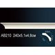 Потолочный плинтус Перфект AB210 Потолочный плинтус Перфект AB210