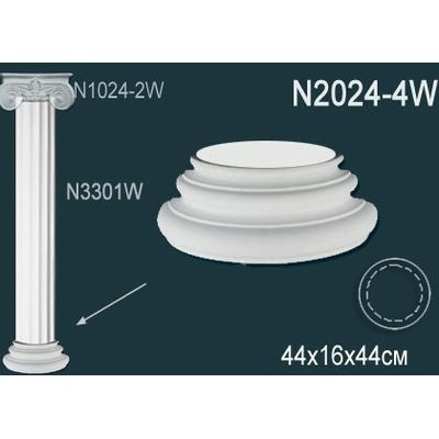 Декоративная колонна N2024-4W Перфект