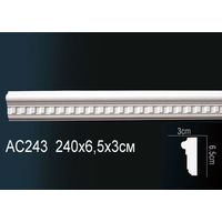 Молдинг из полиуретана гибкий AC243F Перфект Молдинг из полиуретана гибкий AC243F Перфект