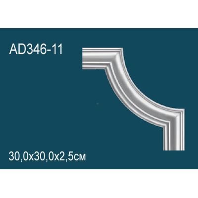 Угловой элемент AD346-11 Перфект полиуретан