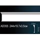 Полиуретановый молдинг Перфект AD355 Полиуретановый молдинг Перфект AD355