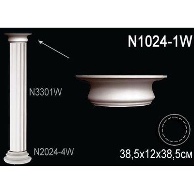 Декоративная колонна N1024-1W Перфект полиуретан