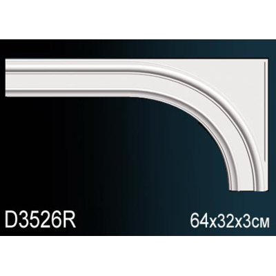 Обрамление дверного проема D3526R Перфект полиуретан