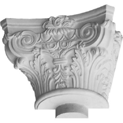 Декоративная капитель полуколонны Fabello Decor L 9324 из полиуретана