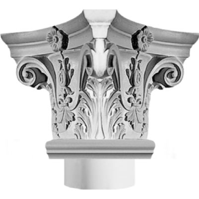Декоративная капитель колонны Fabello Decor L 901 из полиуретана