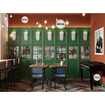 Молдинг Cosca Decor MX016, 64х19, экополимер