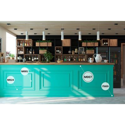Молдинг Cosca Decor MX007, 80х16, экополимер
