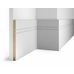 Плинтус Cosca Decor AP27 под покраску, 230x16x2400 мм, белый, МДФ