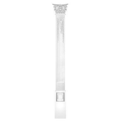 Комплект DK-82260-SET1: пилястра DK-82260, капитель DK-82251, основание DK-82252 DECOMASTER