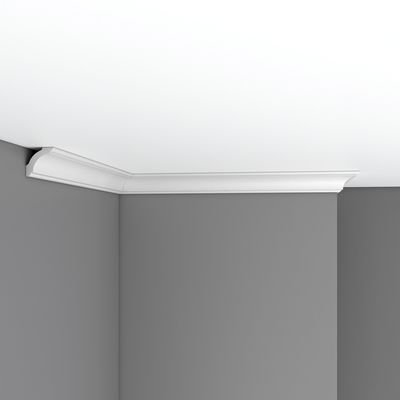 Плинтус потолочный гладкий DECOMASTER 96250 (35*35*2400мм)