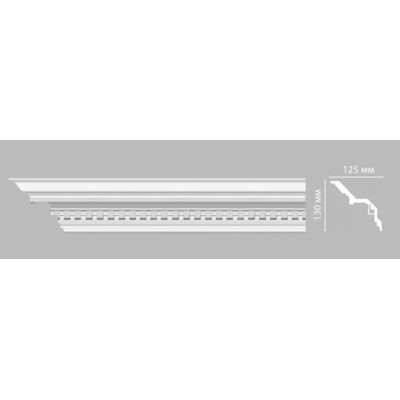 Плинтус потолочный с рисунком DECOMASTER DT-5A (130х125x2400) полиуретан