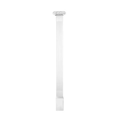 Комплект DK-82210-SET2: пилястра DK-82210, капитель DK-82211A, основание DK-82212 DECOMASTER