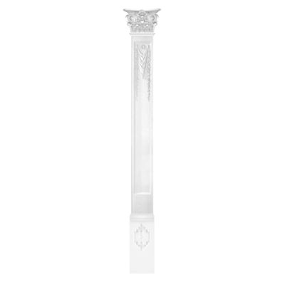 Комплект DK-82260-SET2: пилястра DK-82260, капитель DK-82251, основание DK-82253 DECOMASTER