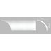 Плинтус потолочный гладкий DECOMASTER A253 (88*88*2000мм) дюрополимер