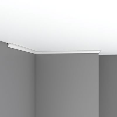 Плинтус потолочный гладкий DECOMASTER 96251 (25*25*2400мм)